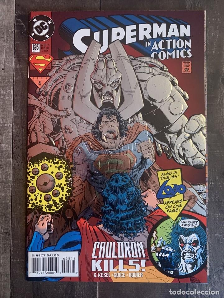 C&oacute;mics: Action Comics #695 - Starring Superman - Jan/94 - DC COMICS - Foto 1