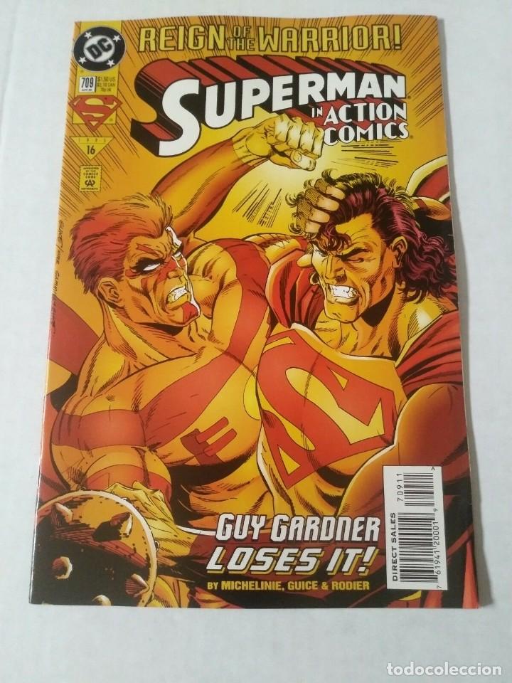 C&oacute;mics: Superman in Action Comics #709 DC COMICS. - Foto 1