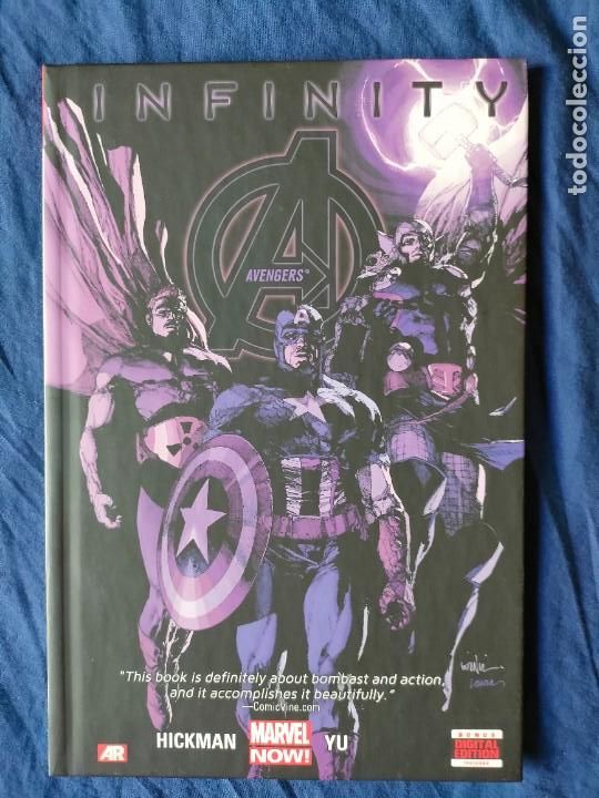C&oacute;mics: Avengers, infinity. Hickman / Yu - Foto 1