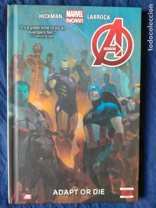 C&oacute;mics: Avengers, adapt or die. Hickman / Larroca - Foto 1