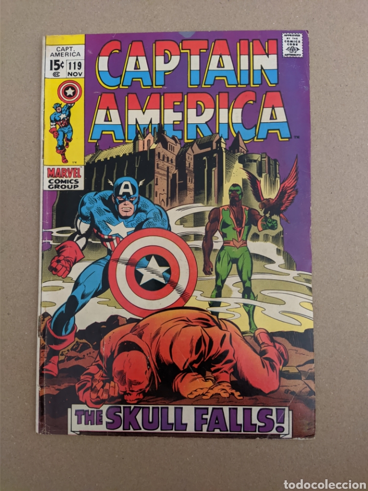 C&oacute;mics: Captain America 119 Marvel 1969 - Foto 1