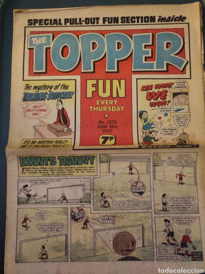 C&oacute;mics: C&oacute;mic Ingl&eacute;s .Topper.1977 - Foto 1