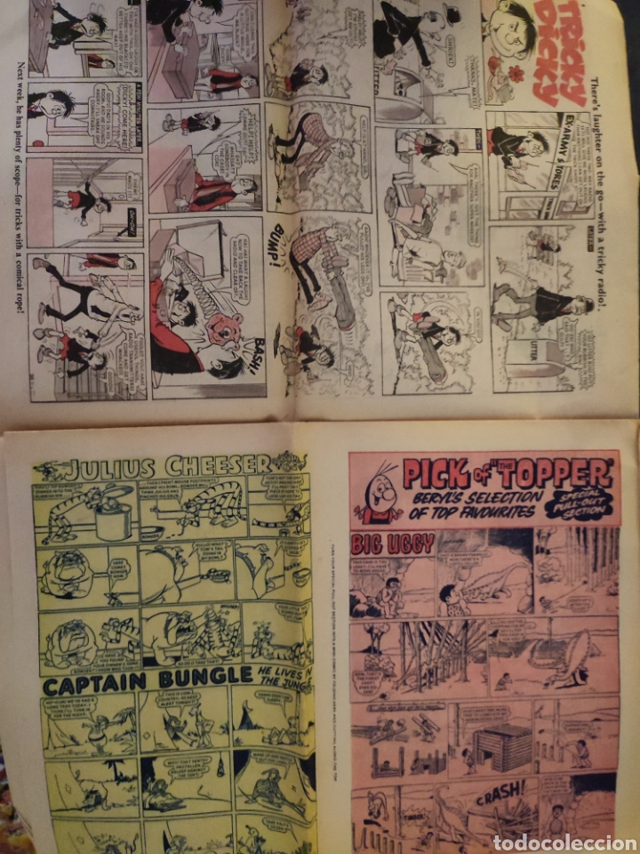 C&oacute;mics: C&oacute;mic Ingl&eacute;s .Topper.1977 - Foto 2