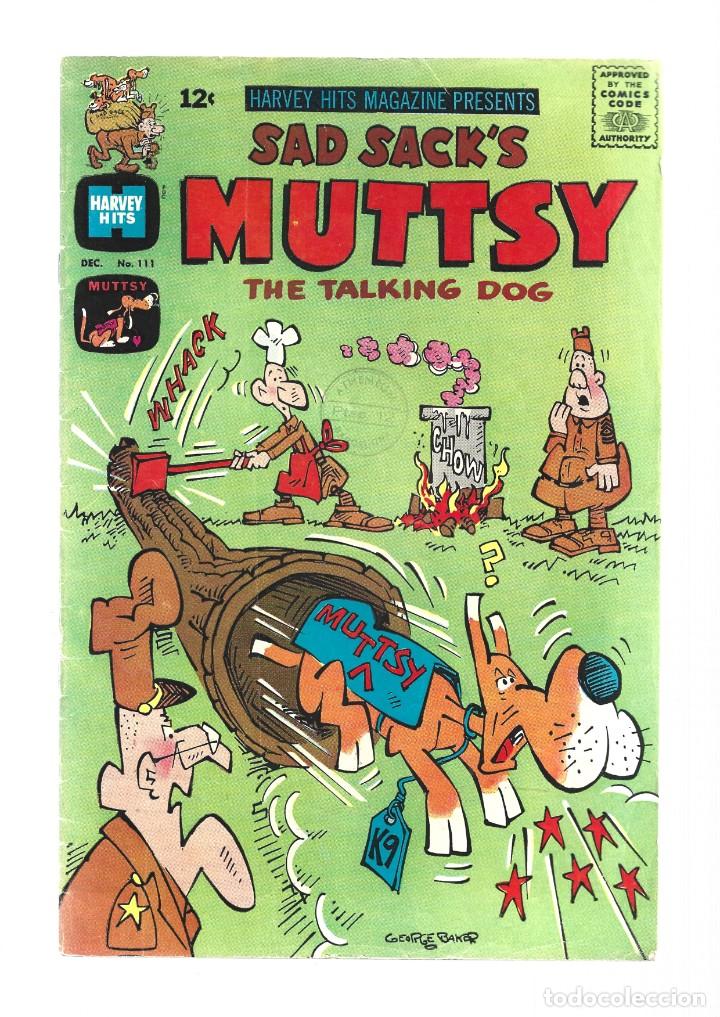 Fumetti: Sad Sack&acute;s Muttsy: the talking dpg 111, 1966, Harvey Hits, buen estado