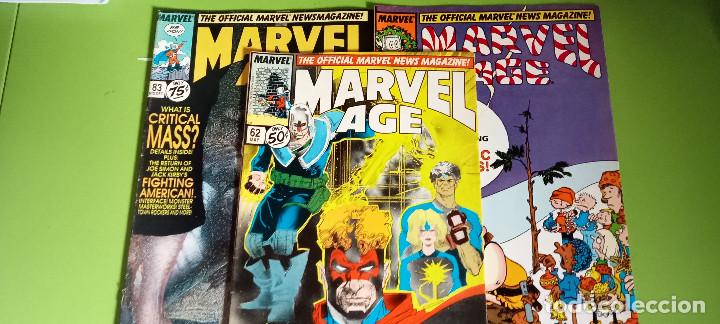 Comics: Lote Marvel Age magazine Marvel a&ntilde;os 80