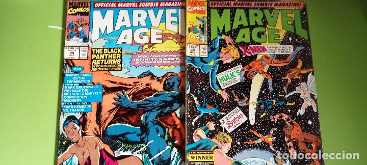 C&oacute;mics: Lote Marvel Age magazine Marvel a&ntilde;os 80 - Foto 3