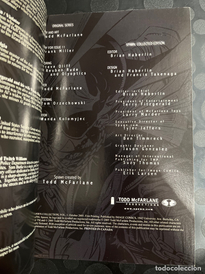 C&oacute;mics: SPAWN COLLECTION VOL.1 COLLECTED EDITION by TODD MCFARLANE IMAGE ( 2005 ) - Foto 3