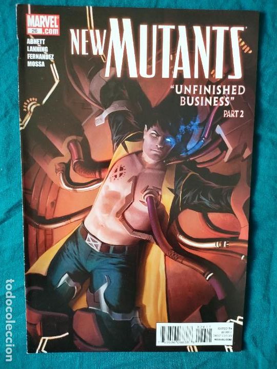 Comics: New Mutants, etapa Abnett / Lanning, n&uacute;mero 26