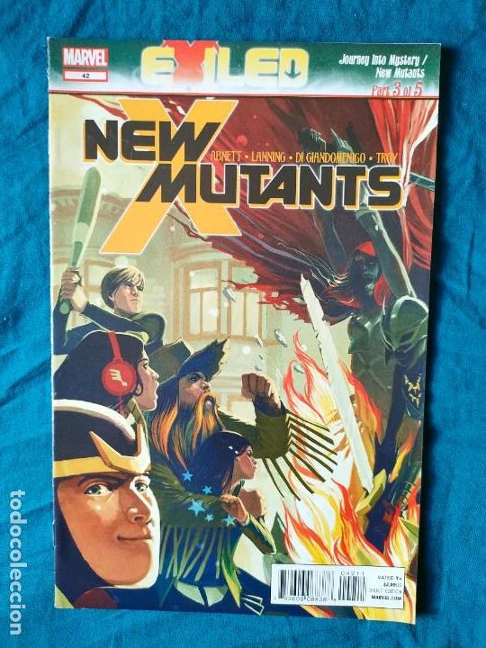 C&oacute;mics: New Mutants, etapa Abnett / Lanning, n&uacute;mero 42