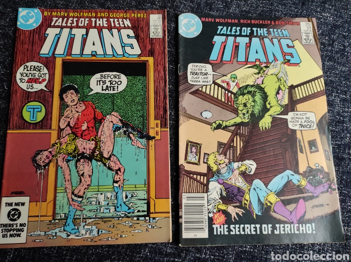 Comics: TALES OF THE NEW TEEN TITANS N&ordm; 45 Y 51 - COMICS USA DC 1985