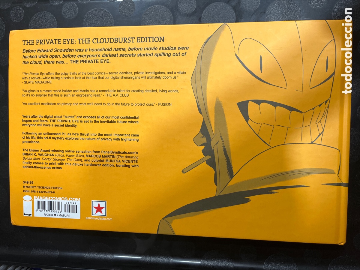 C&oacute;mics: THE PR&Iacute;VATE EYE N.1 de BRIAN K. VAUGHAN Ed PANEL SYNDICATE IMAGE ( 2013/2015 ) - Foto 3