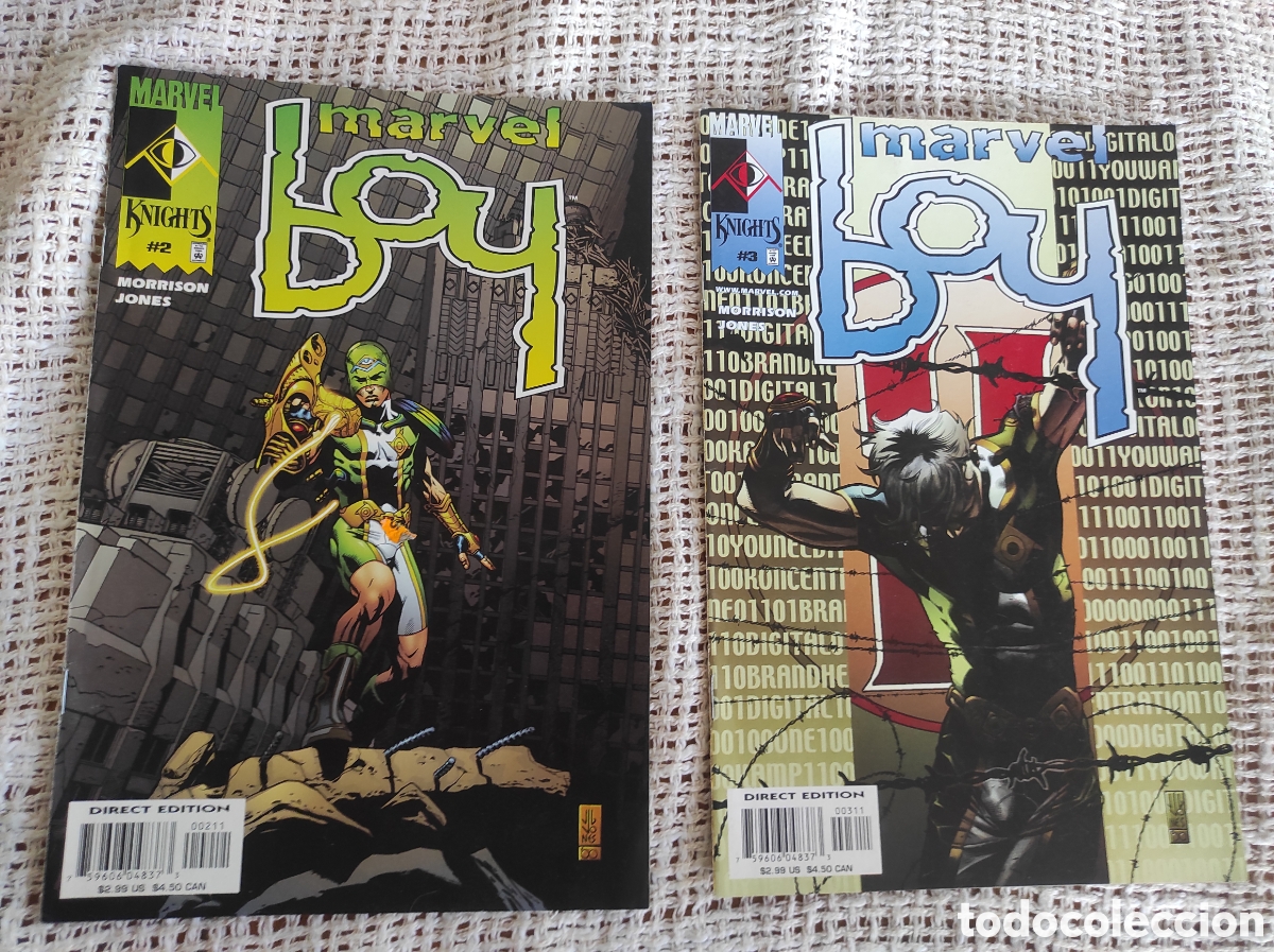 C&oacute;mics: MARVEL BOY VOL. 1 N&ordm; 2 Y 3 - COMICS USA MARVEL A&Ntilde;O 2000