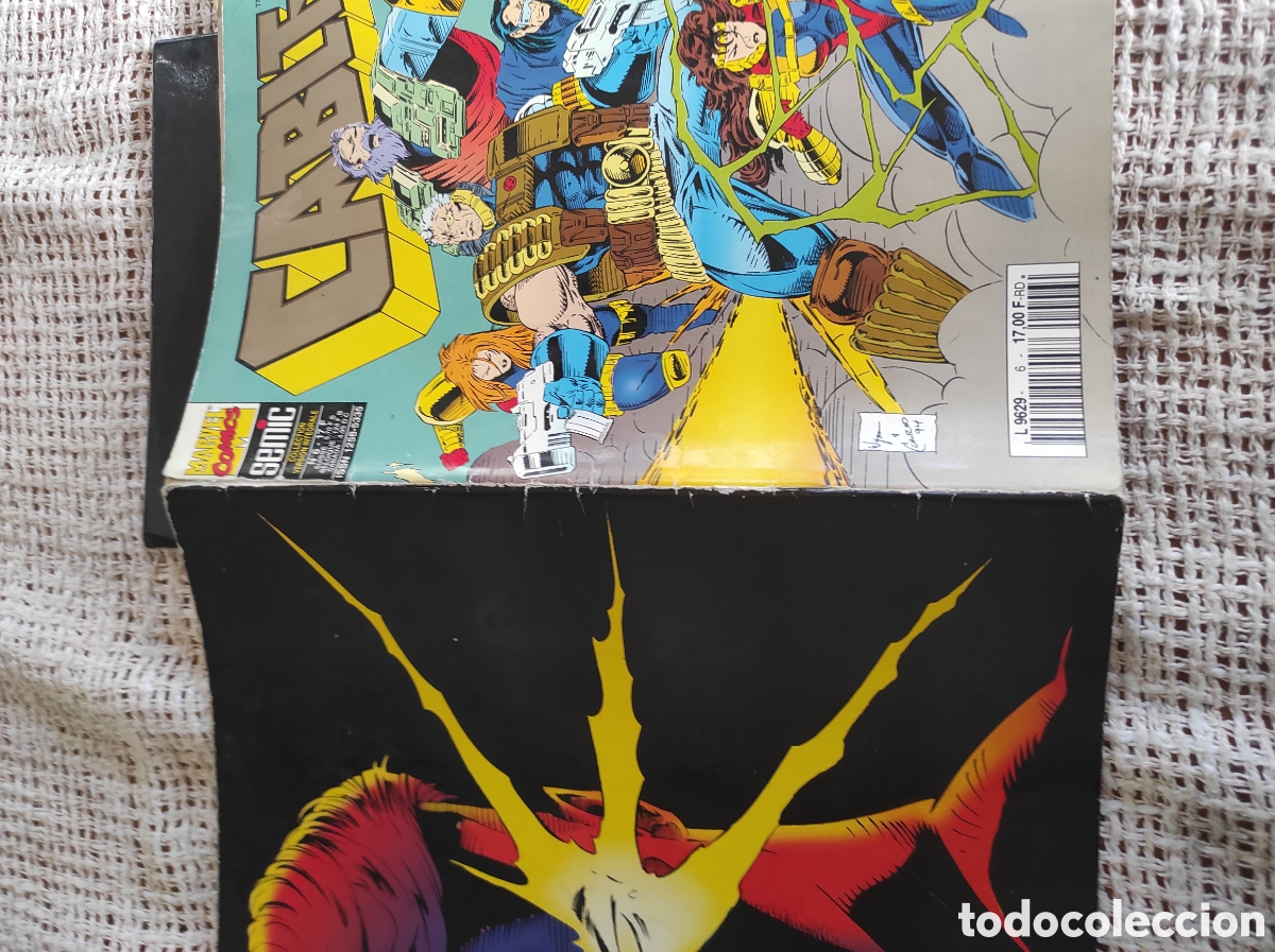 C&oacute;mics: CABLE N&ordm; 4 Y 6 - COMICS MARVEL A&Ntilde;O 1994 - EDICION EN FRANCES - Foto 2