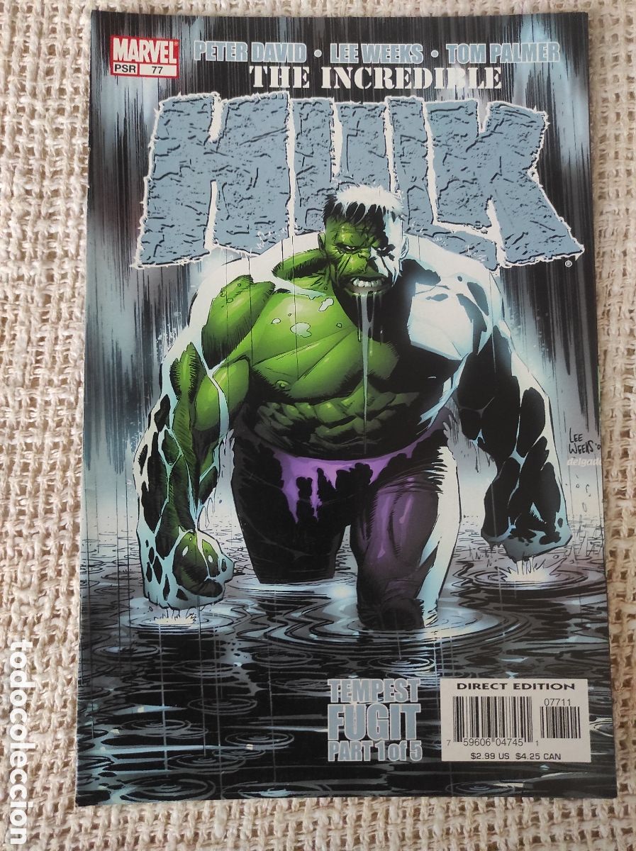 C&oacute;mics: INCREDIBLE HULK N&ordm; 77 - COMICS USA MARVEL A&Ntilde;O 2005 - Foto 1