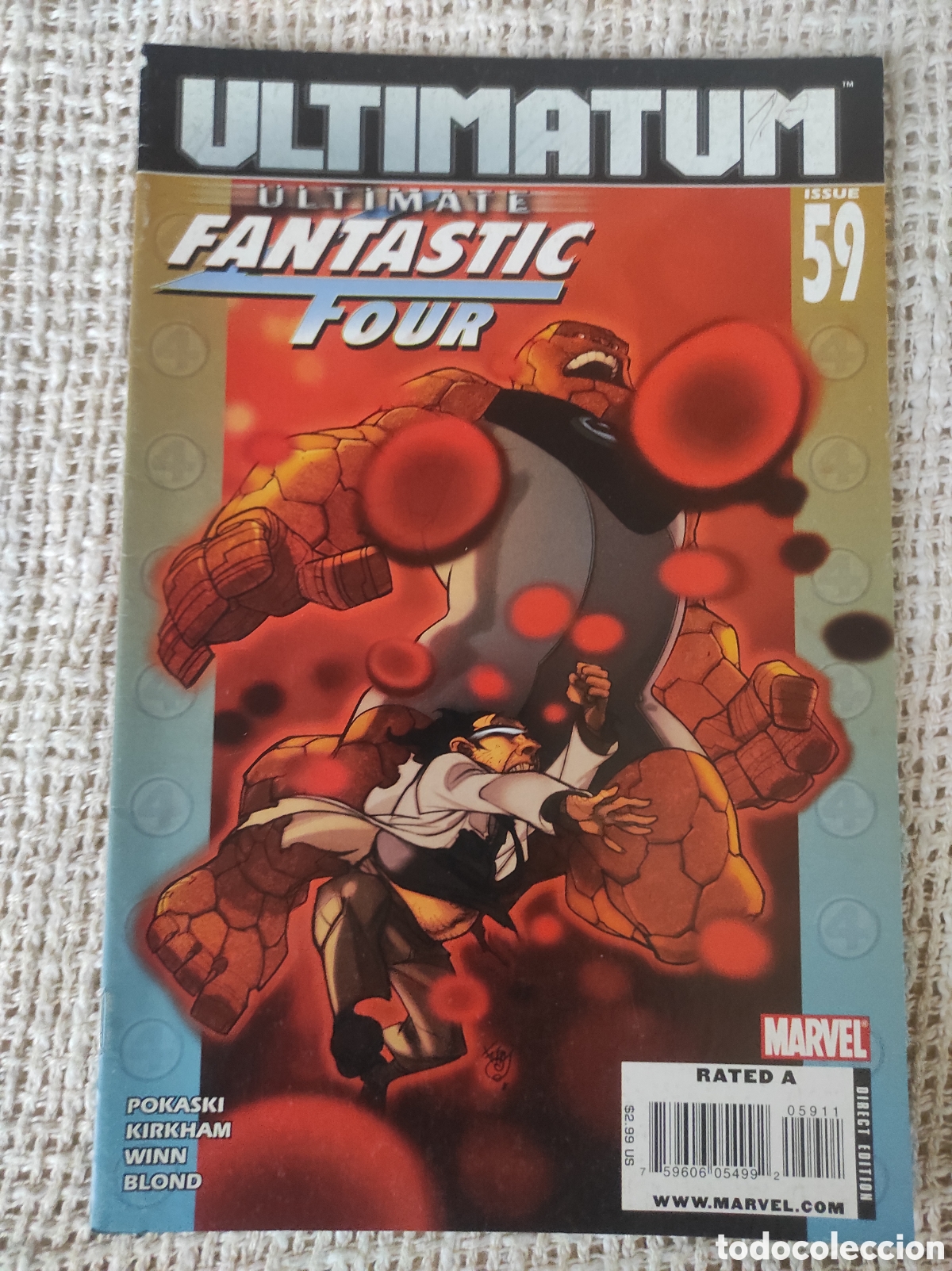 C&oacute;mics: Ultimate FANTASTIC FOUR N&ordm; 59 - COMICS USA MARVEL A&Ntilde;O 2009