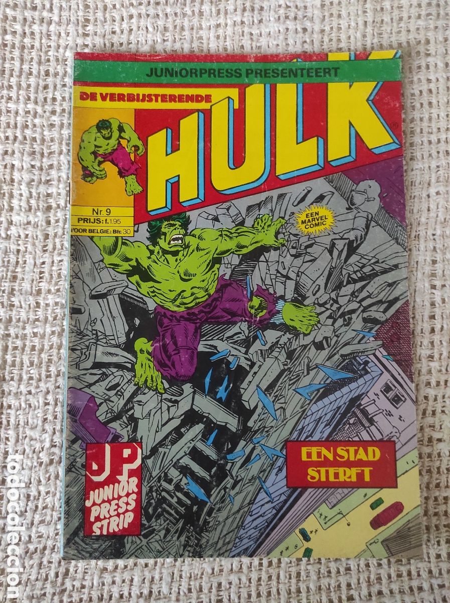 C&oacute;mics: HULK N&ordm; 9 - COMICS MARVEL A&Ntilde;O 1977 - EDICION EN HOLANDES - Foto 1
