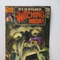 Cómics: IT´S 12 O´CLOCK...THE WITCHING HOUR!. NUM 13, 1971. NATIONAL PERIODICAL PUBLICATIONS. COMICS AURORA. Lote 363187045