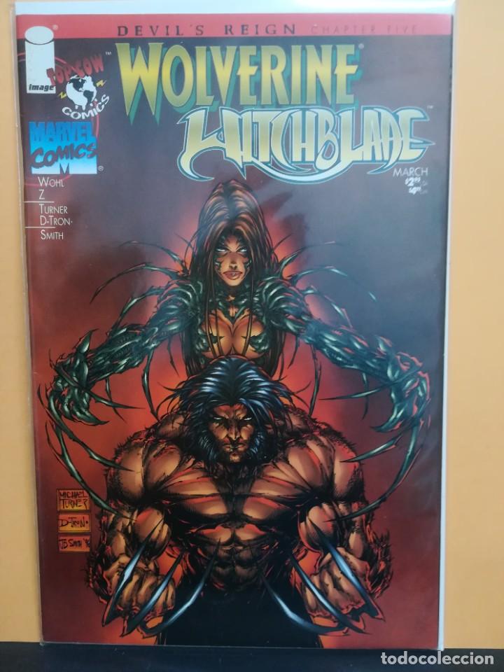 C&oacute;mics: WOLVERINE/WITCHBLADE. DEVILS REIGN # 5. IMAGE COMICS USA. VFN - Foto 1