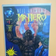 Cómics: NEIL GAIMAN'S. MR HERO. THE NEW MATIC MAN # 1. TEKNO COMICS USA. VFN ¡DIFÍCIL!. Lote 363595410