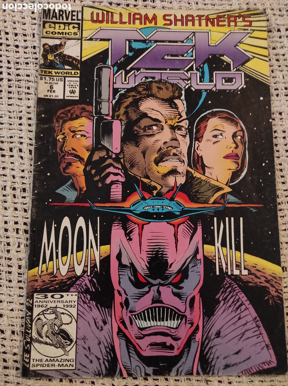 C&oacute;mics: TEKWORLD VOL. 1 N&ordm; 6 - COMICS MARVEL USA - A&Ntilde;O 1993
