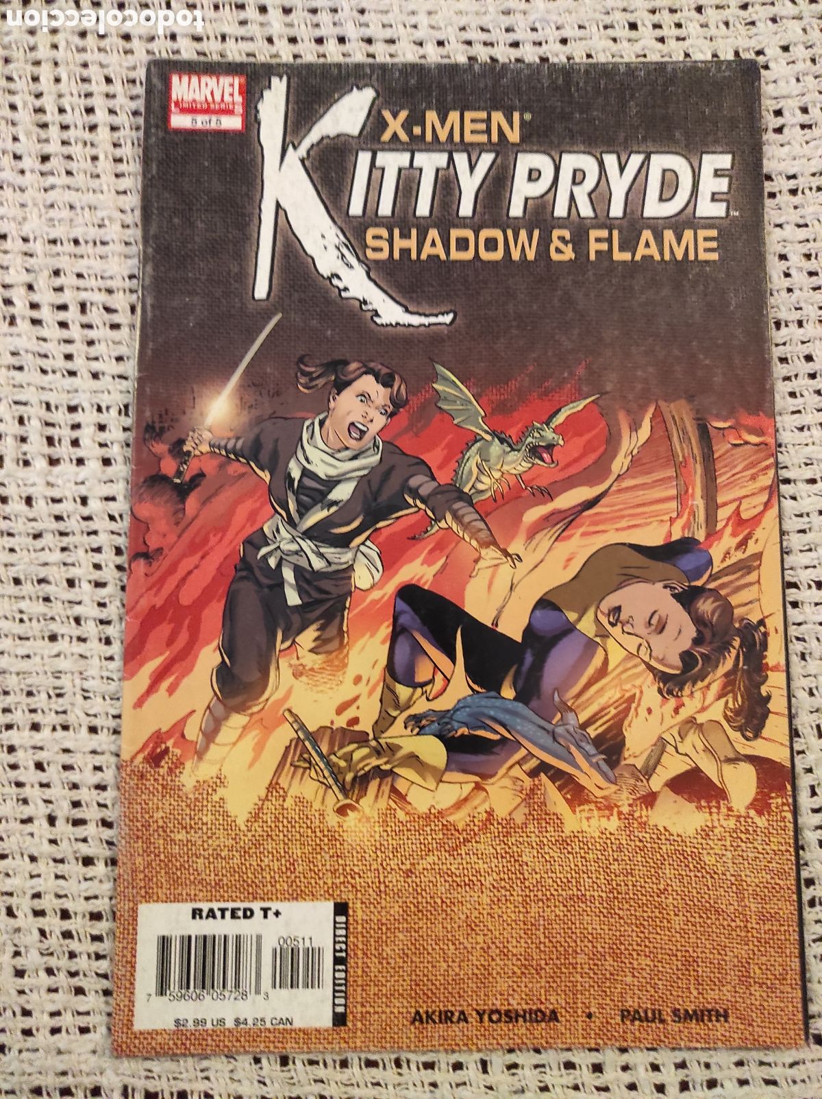 C&oacute;mics: KITTY PRYDE - SHADOW & FLAME N&ordm; 5 - COMICS MARVEL USA - A&Ntilde;O 2005 - Foto 1