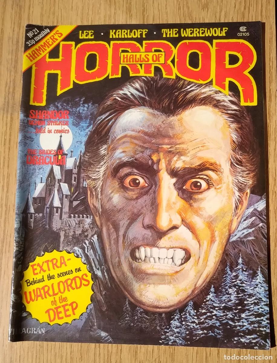 Comics: HALLS OF HORROR. N&ordm; 21. HAMMER&acute;S. MUY BUEN ESTADO.