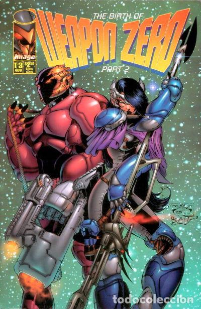 C&oacute;mics: WEAPON ZERO, SERIE LIMITADA COMPLETA DE 5 N&Uacute;MEROS, IMAGE, 1.995. USA. - Foto 2