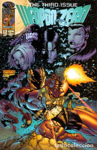 C&oacute;mics: WEAPON ZERO, SERIE LIMITADA COMPLETA DE 5 N&Uacute;MEROS, IMAGE, 1.995. USA. - Foto 3