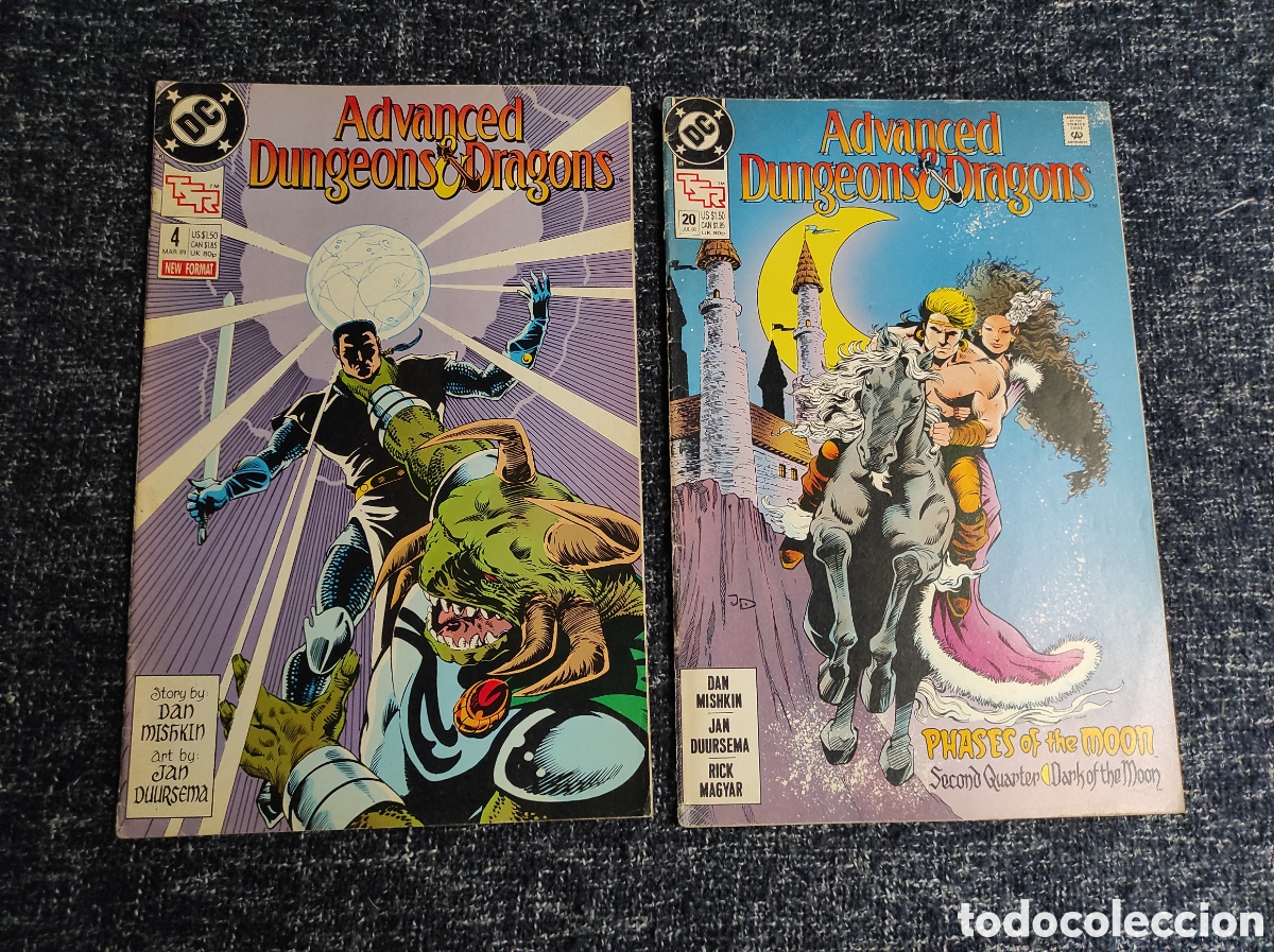 C&oacute;mics: ADVANCED DUNGEONS & DRAGONS N&ordm; 4 Y 20 - COMICS USA - DC - A&Ntilde;O 1991 - Foto 1