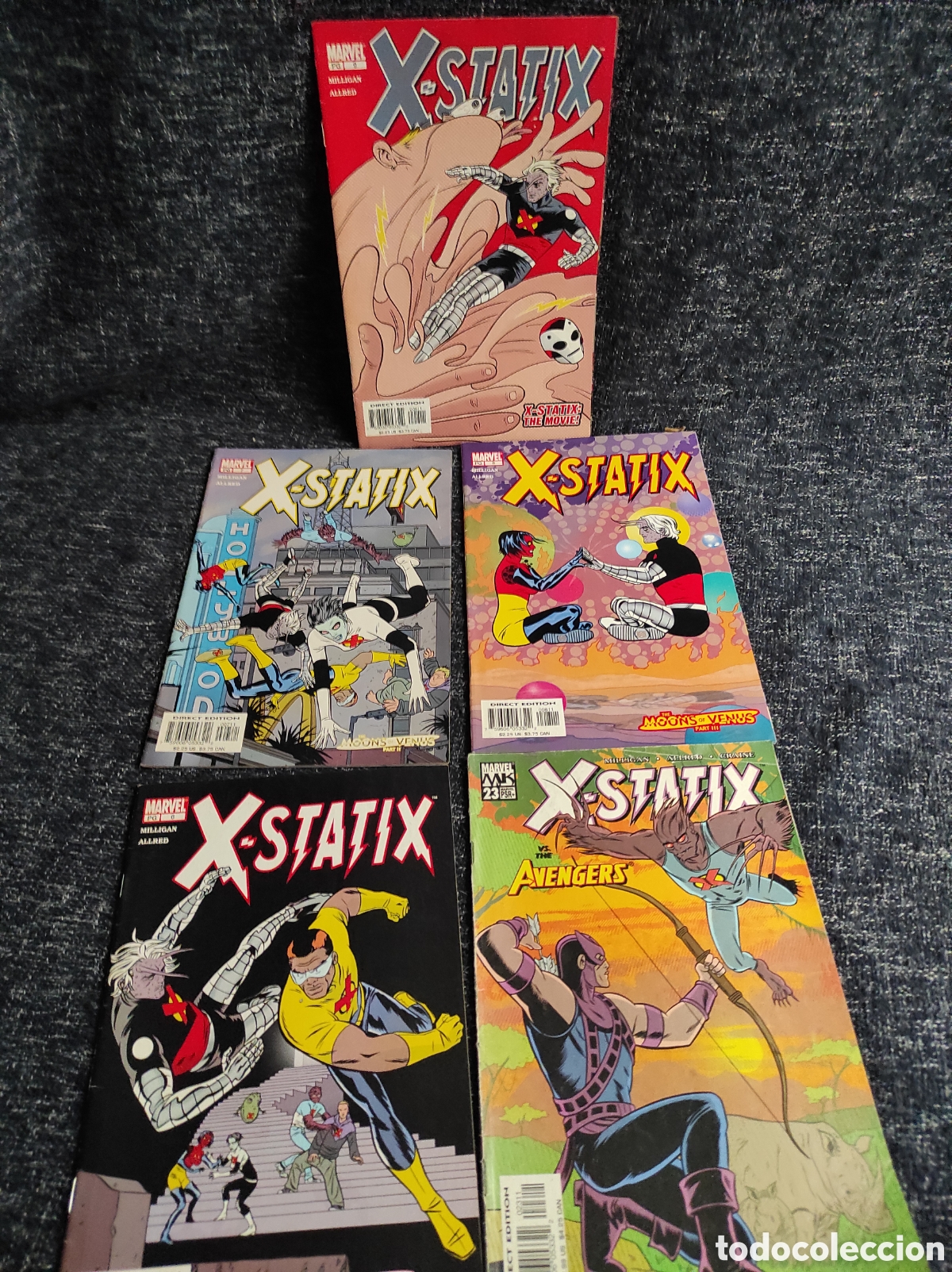 C&oacute;mics: X-STATIX VOL.1 LOTE DE 5 EJEMPLARES - COMICS MARVEL USA - Foto 1