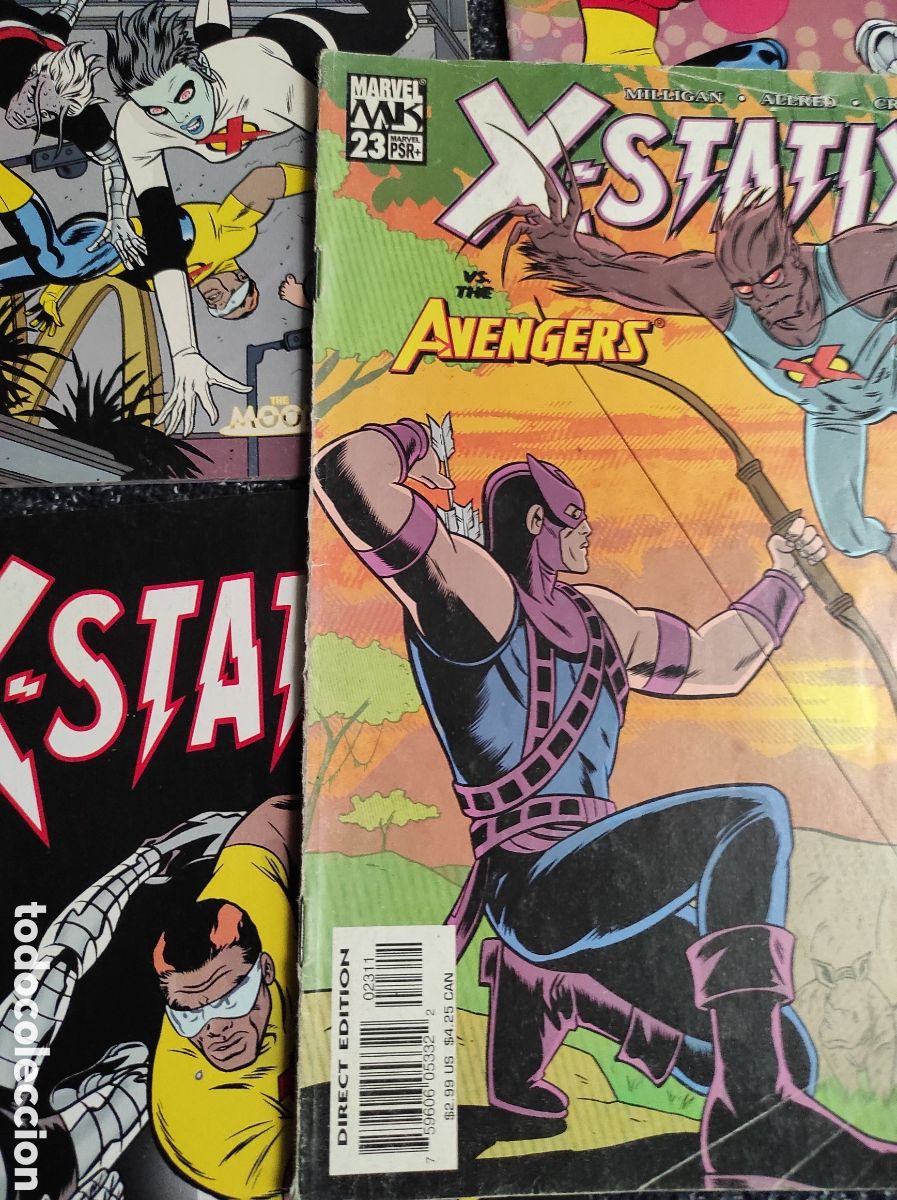 C&oacute;mics: X-STATIX VOL.1 LOTE DE 5 EJEMPLARES - COMICS MARVEL USA - Foto 2