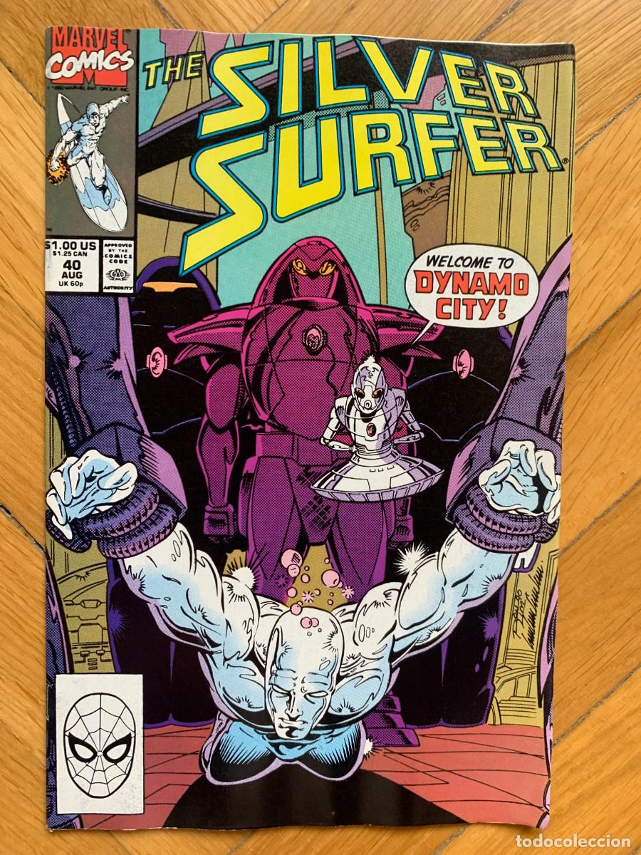 C&oacute;mics: Silver Surfer (1987) # 40 - Muy Buen Estado - D3 - Foto 1