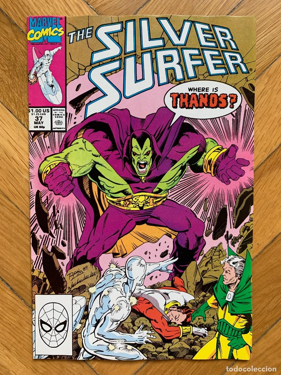 C&oacute;mics: Silver Surfer (1987) # 37 - Muy Buen Estado A1 - Foto 1