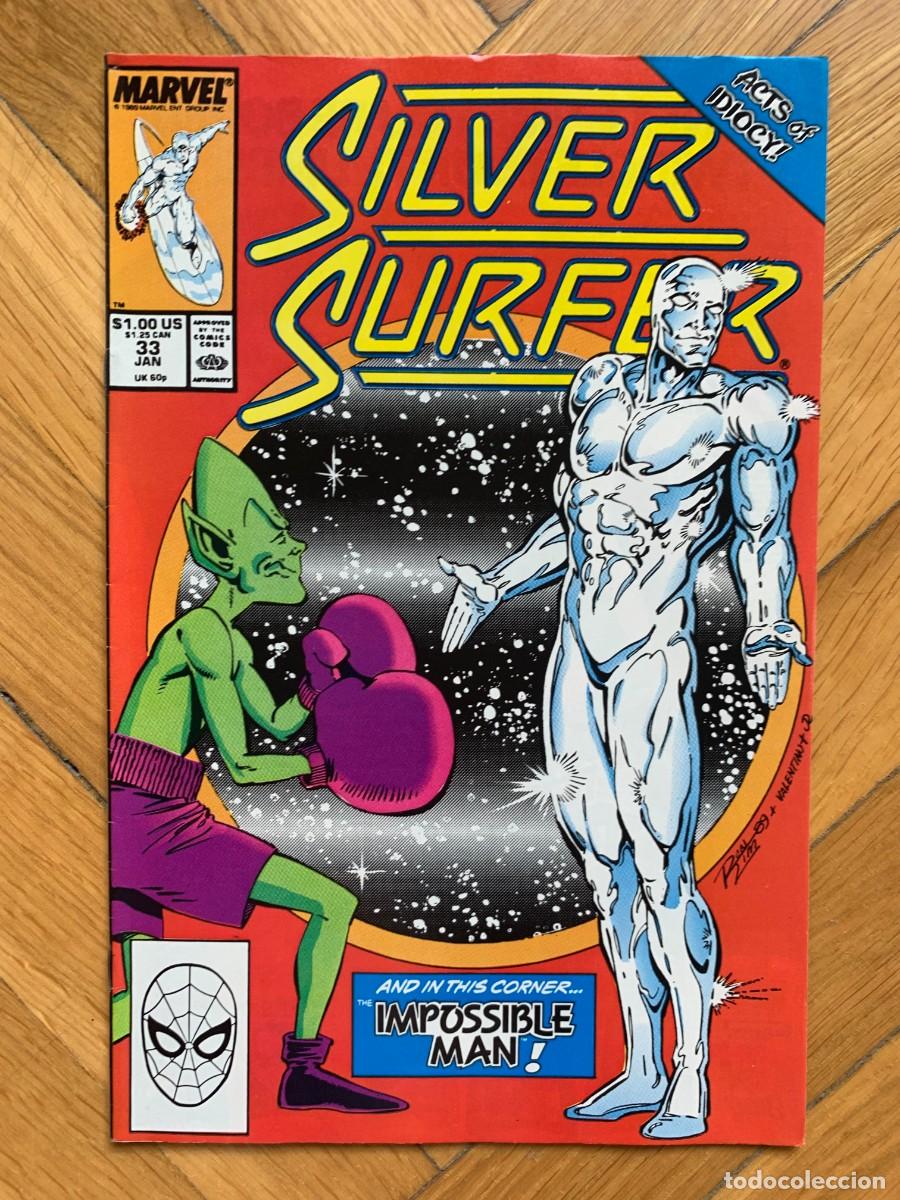 C&oacute;mics: Silver Surfer (1987) # 33 - Muy Buen Estado A1 - Foto 1