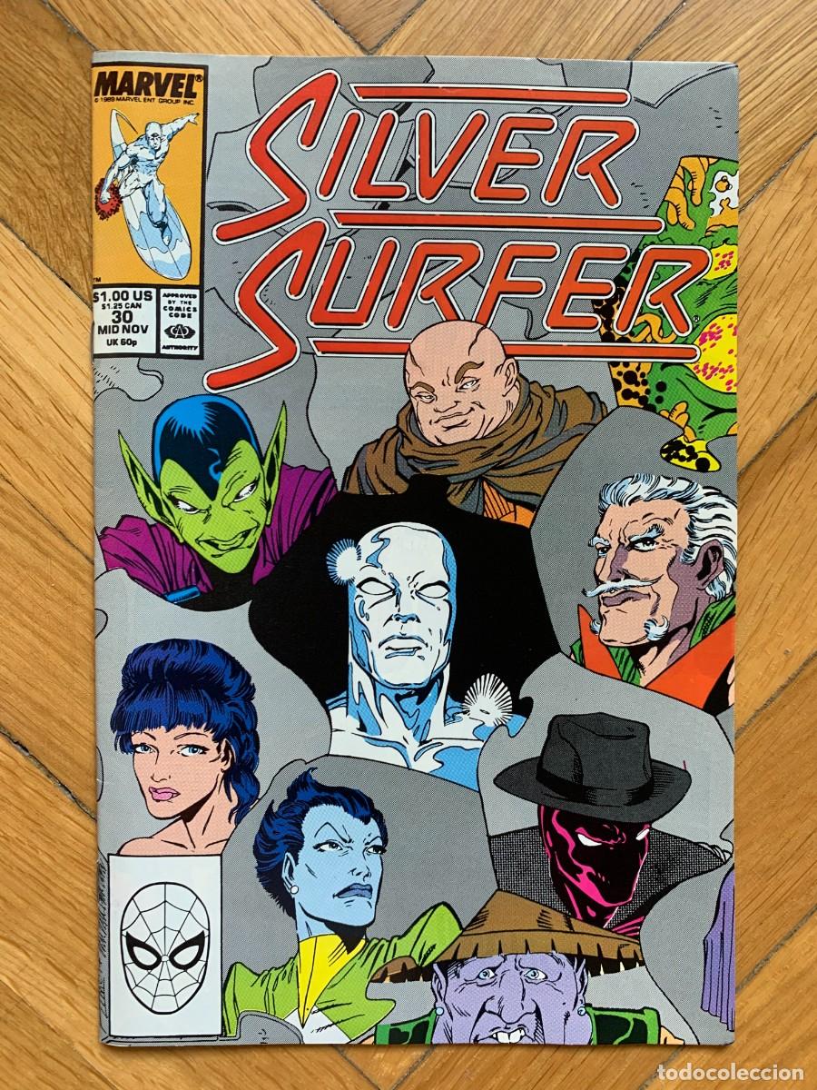 C&oacute;mics: Silver Surfer (1987) # 30 - Muy Buen Estado - D3 - Foto 1