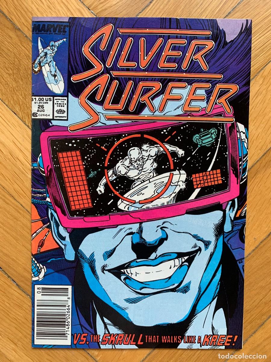 C&oacute;mics: Silver Surfer (1987) # 26 - Muy Buen Estado - D3 - Foto 1