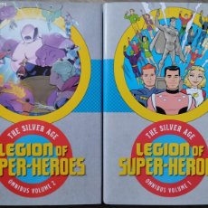 Cómics: OMNIBUS THE SILVER AGE THE LEGION OF SUPERHEROES 1 AND 2 HC. Lote 366807866
