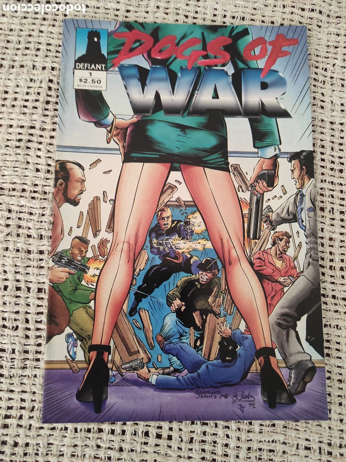 C&oacute;mics: DOG OF WAR N&ordm; 1 - COMICS USA 1994