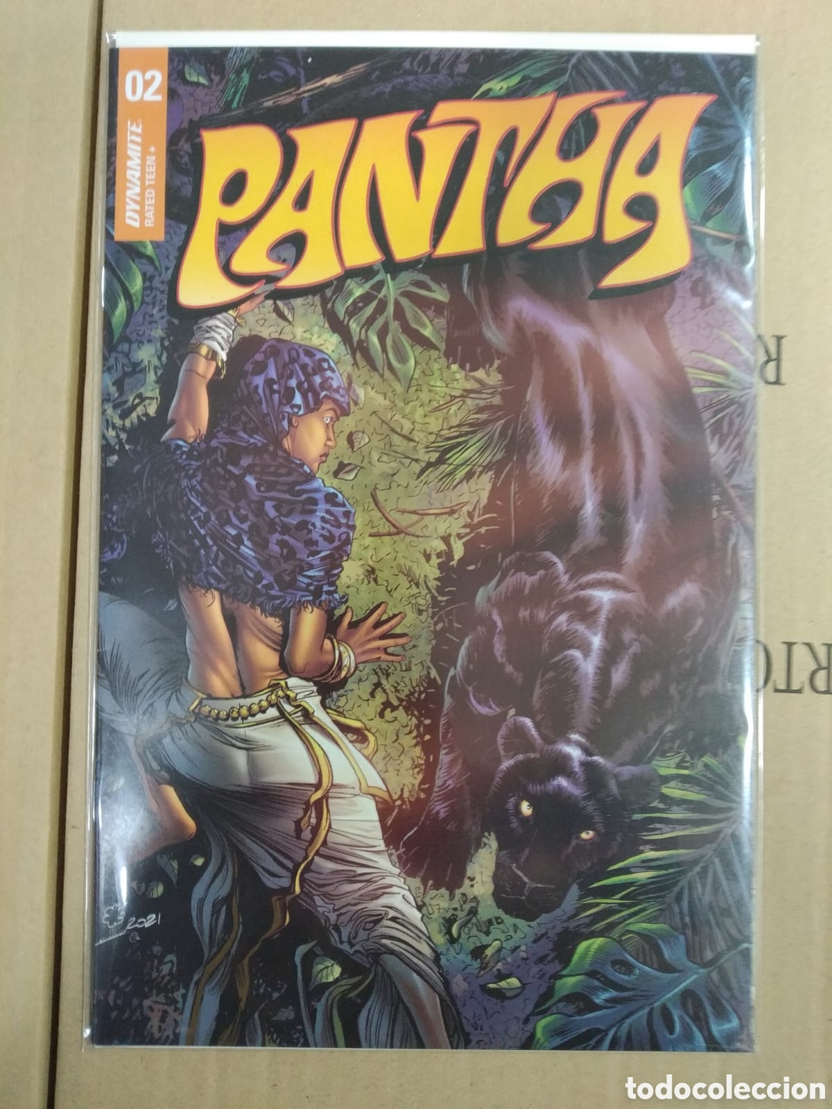 C&oacute;mics: C1A - PANTHA VOLUMEN 2 (COMPLETA 4 N&Uacute;MEROS) / DYNAMITE / USA - Foto 6