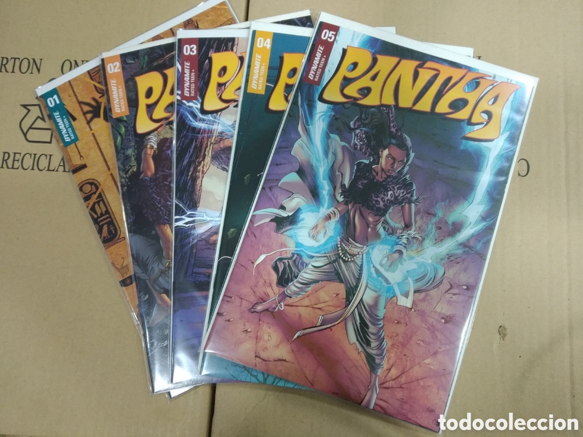 C&oacute;mics: C1A - PANTHA VOLUMEN 2 (COMPLETA 4 N&Uacute;MEROS) / DYNAMITE / USA - Foto 1