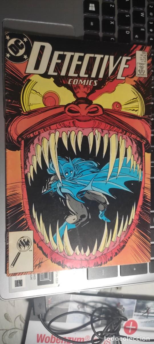C&oacute;mics: DETECTIVE COMICS 593 BATMAN DC COMICS BAT MAN NO ECC NO PLANETA - Foto 1