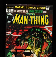 Cómics: MAN-THING 4 - MARVEL 1974 / STEVE GERBER & VAL MAYERIK / ORIGIN FOOLKILLER. Lote 367965016