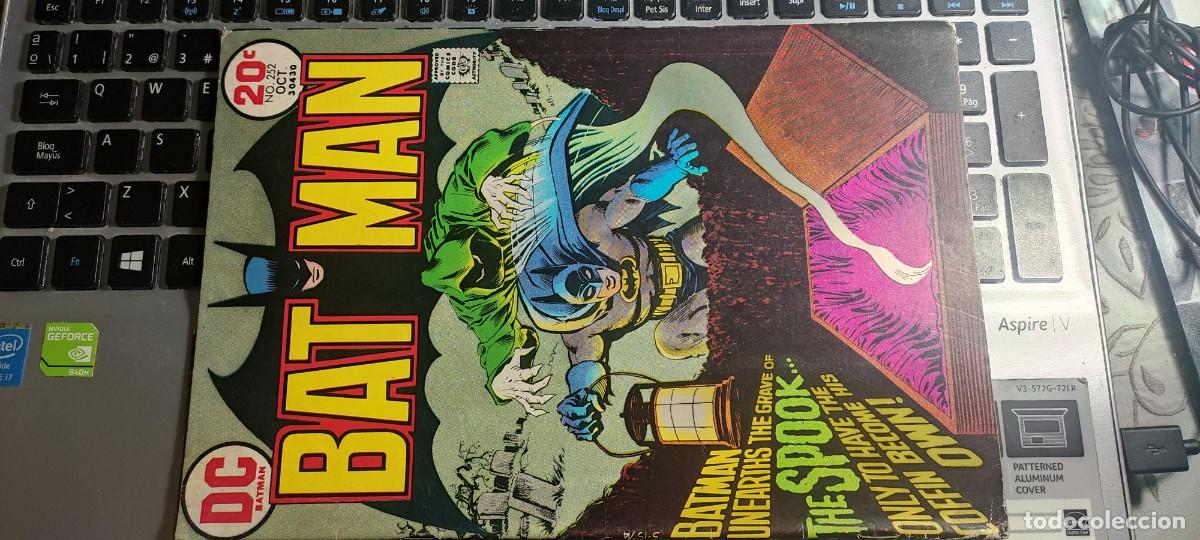 C&oacute;mics: BATMAN 252 The Spooks Master Stroke! 1973 BAT MAN ROBIN BRONZE AGE DC COMICS - Foto 2