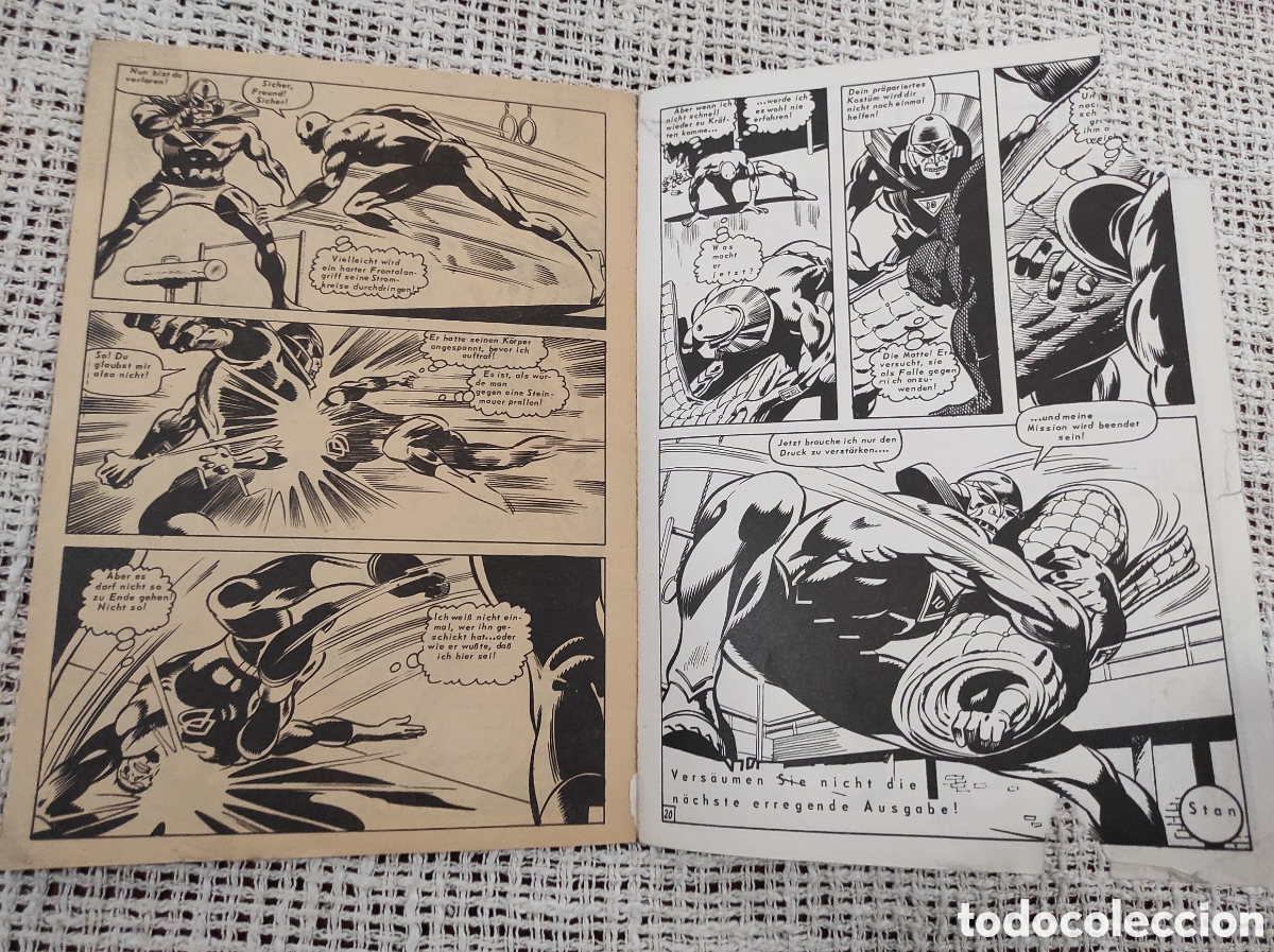 C&oacute;mics: DEVIL-MAN N&ordm; 114 - EDICION EN ALEMAN A&Ntilde;O 1969 ( DAREDEVIL ) - Foto 3
