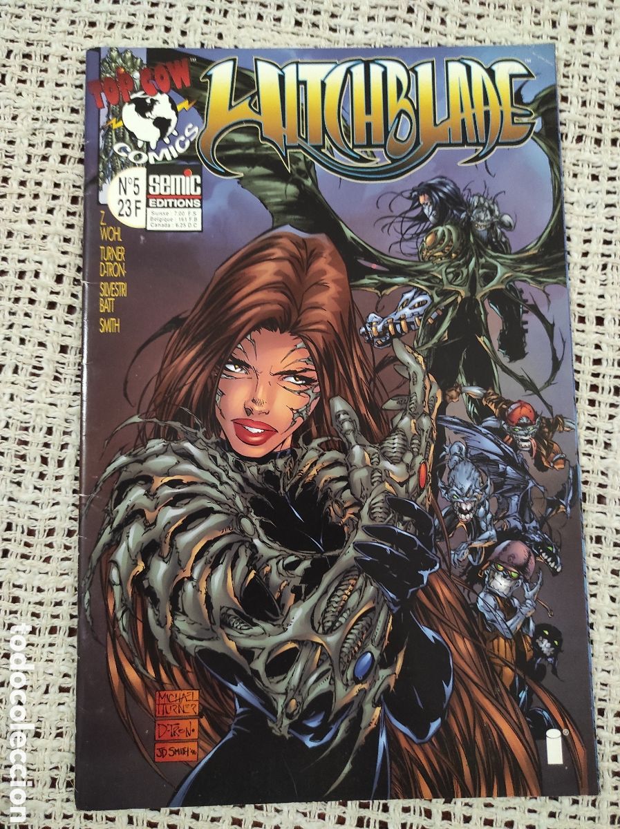 C&oacute;mics: WITCHBLADE N&ordm; 5 - EDICION EN FRANCES A&Ntilde;O 1997 - Foto 1