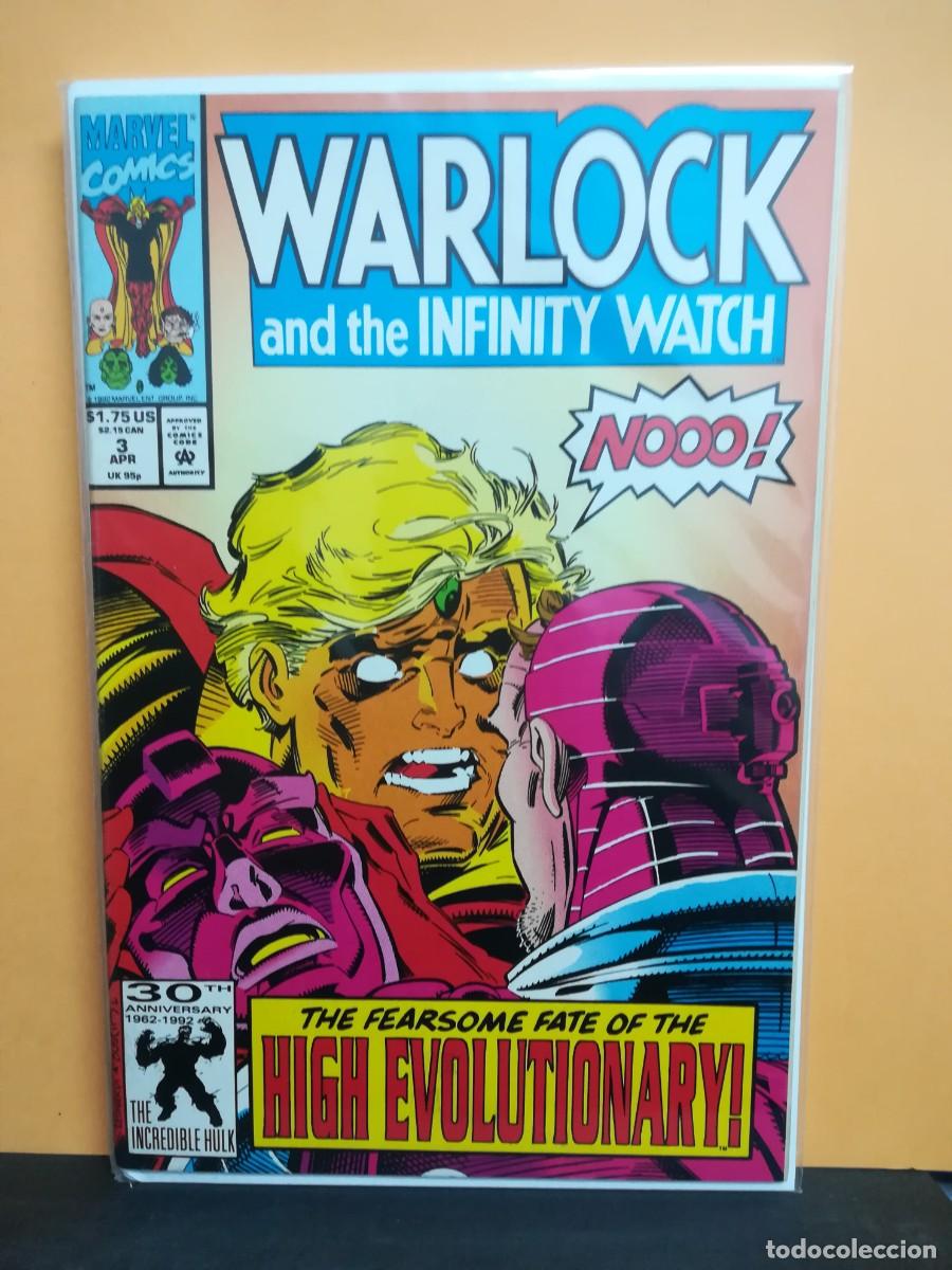 C&oacute;mics: WARLOCK AND THE INFINITY WATCH. # 3. MARVEL COMICS USA. VFN - Foto 1