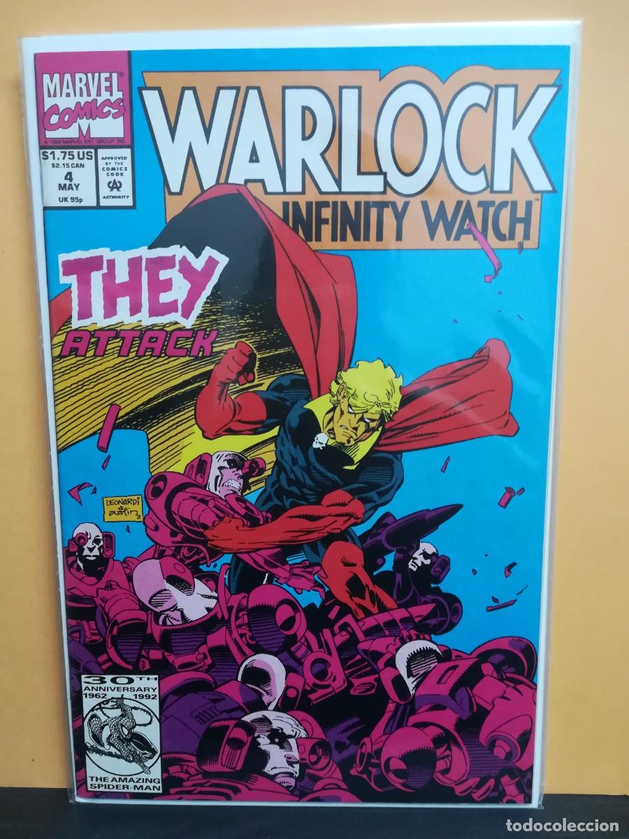 C&oacute;mics: WARLOCK AND THE INFINITY WATCH. # 4. MARVEL COMICS USA. VFN - Foto 1