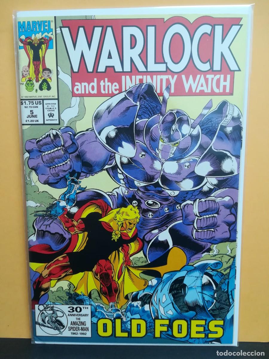 C&oacute;mics: WARLOCK AND THE INFINITY WATCH. # 5. MARVEL COMICS USA. VFN - Foto 1
