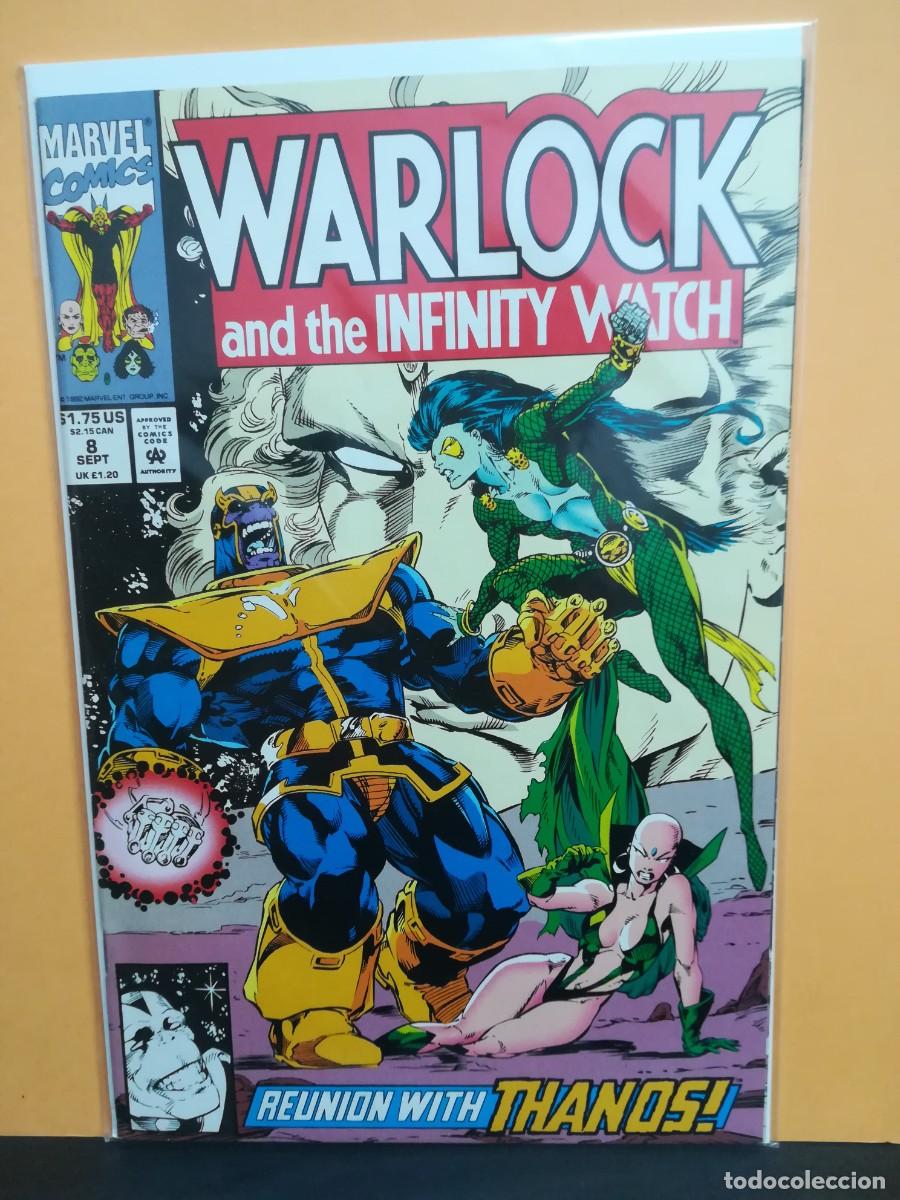 C&oacute;mics: WARLOCK AND THE INFINITY WATCH. # 8. MARVEL COMICS USA. VFN - Foto 1
