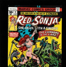 Cómics: RED SONJA 4 - MARVEL 1977 / ROY THOMAS & FRANK THORNE. Lote 369413606